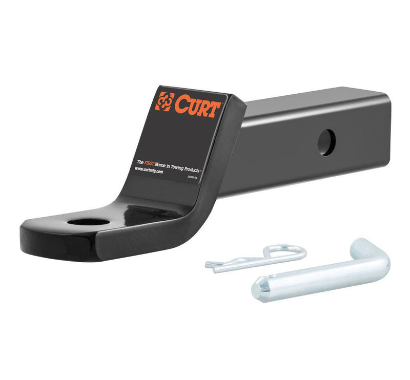 Curt Manufacturing Draw Bar 2in Drop w/Pin Black