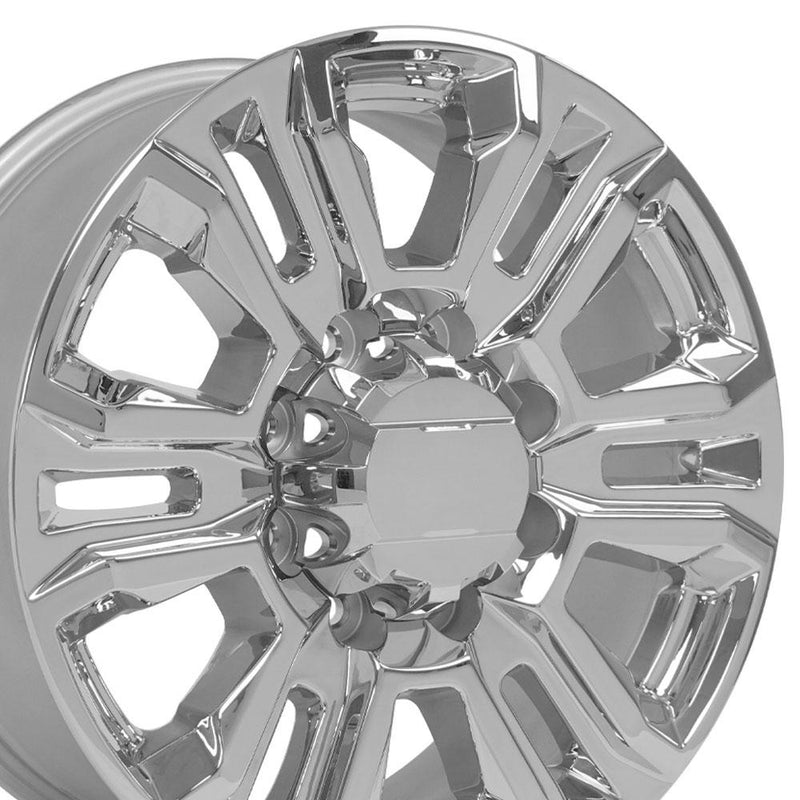 20" Replica Wheel fits GMC Sierra 2500 3500 HD Denali - CV70A Chrome 20x8.5