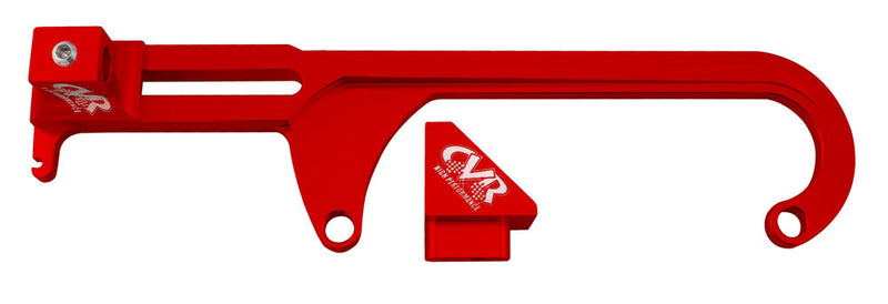 Cvr Performance 4500 Throttle Cable Brkt GM & Morse - Red