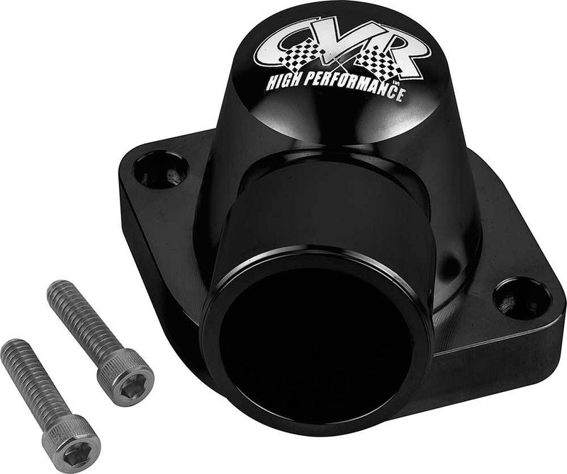 Cvr Performance Thermostat Housing GM LS w/ 1-1/2 - Black