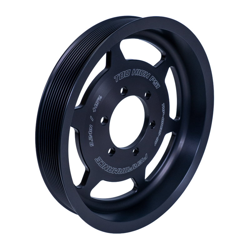 TooHighPsi Camaro 15 percent 10 rib crank pulley