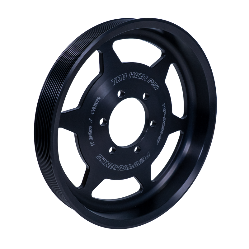 TooHighPsi Camaro 23 percent 10 rib crank pulley