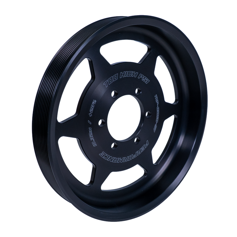 TooHighPsi Camaro 28 percent 10 rib crank pulley