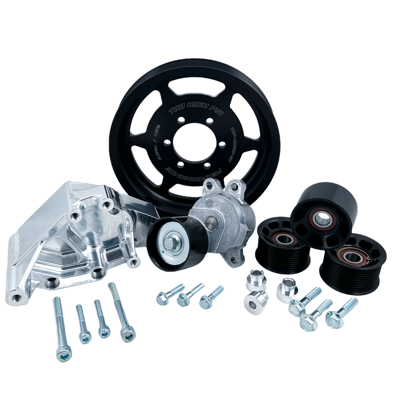 TooHighPsi 10 rib belt drive package for Camaro CTS-V and CT5-V