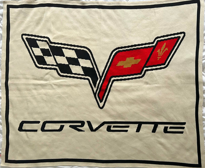 Auto Themed Blankets Cotton Throws - Made in the USA