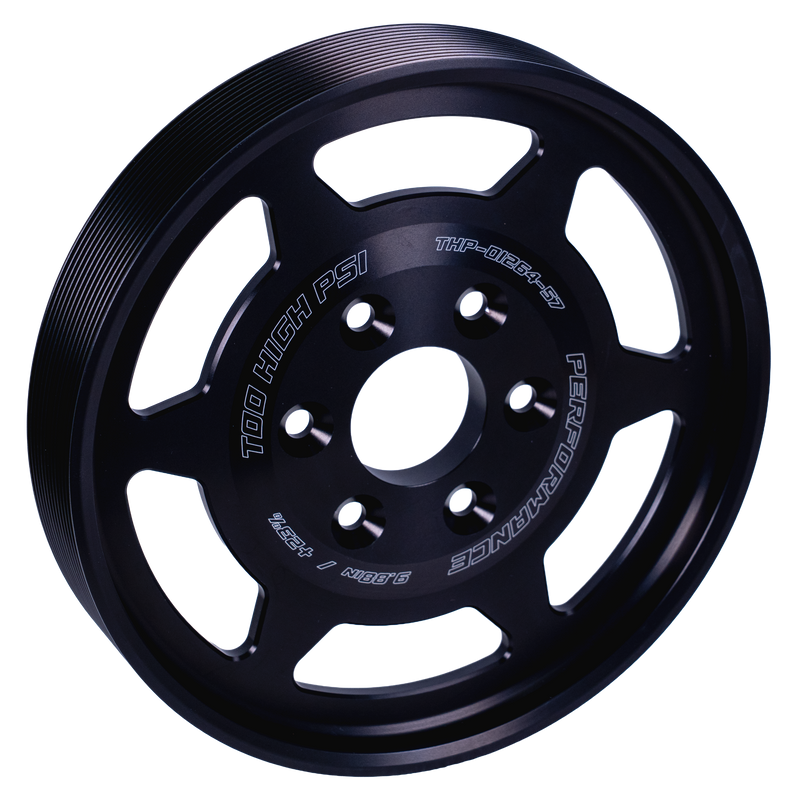 TooHighPsi C7 Corvette 12 rib crank pulleys