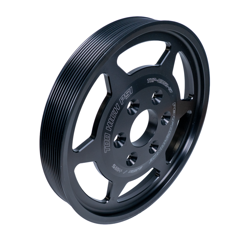 TooHighPsi C7 Corvette 22 percent 10 rib crank pulley