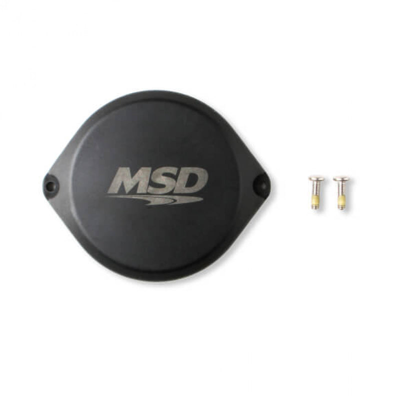 COP Blank Cap For MSD Dual Sync Distributors, Black
