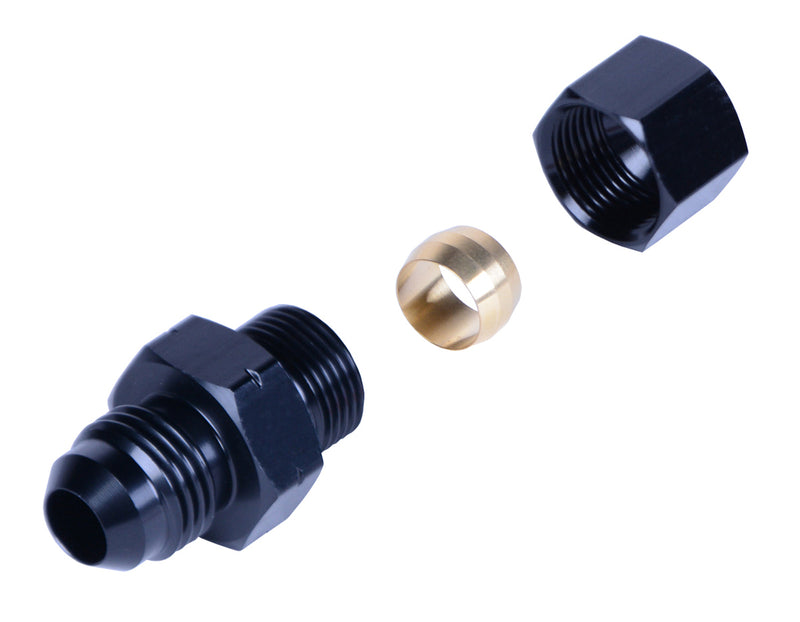 Derale Fitting 3/8inTube to -6AN