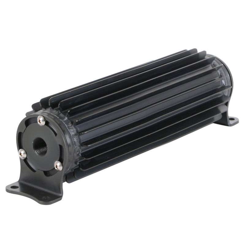 Derale Single-Pass Heat Sink Co oler  10in Black Anodize