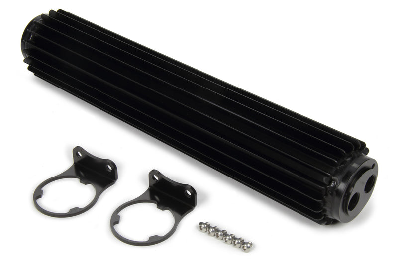 Derale Dual-Pass Heat Sink Cool er  15in Black Anodized