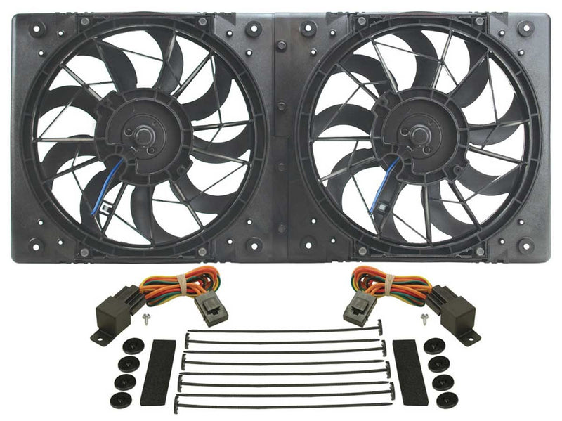 Derale 10in Dual High Output RAD Fans Puller