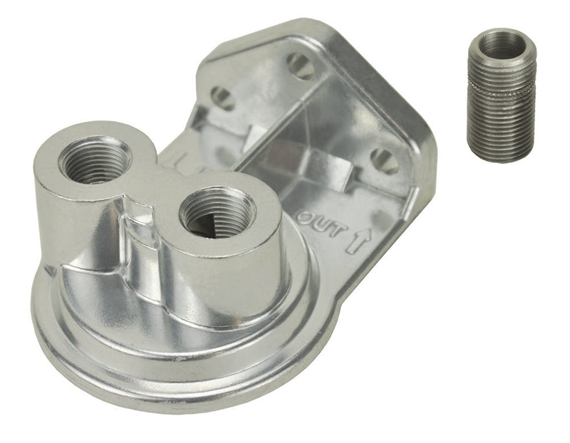 Derale Remote Ports-Up Filter Mount 1/4 NPT