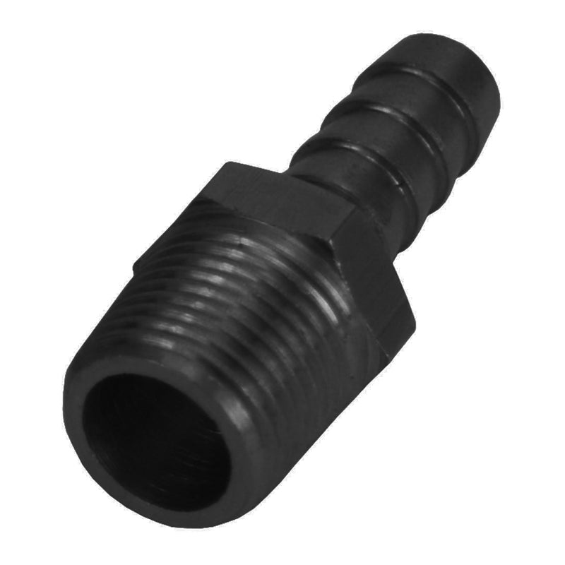 Derale Straight Hose Barb Fitti ng 3/8 NPT M x 3/8 Barb