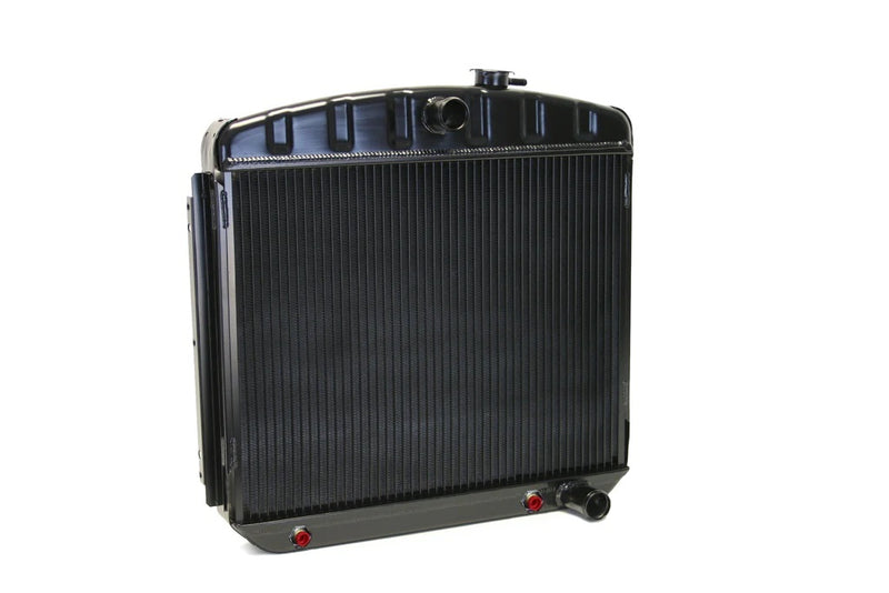 Dewitts Radiator Radiator 55-57 Chevy V8 Auto Trans Black