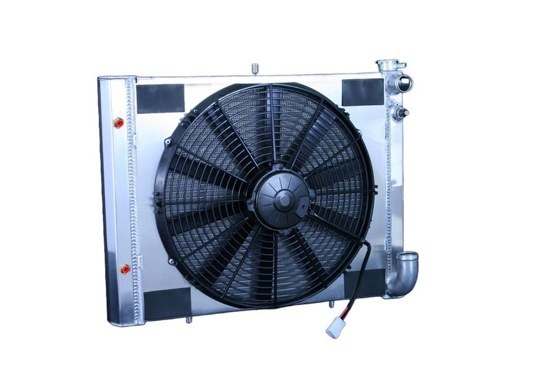 Dewitts Radiator Radiator C2 Corvette LS Swap w/Fans