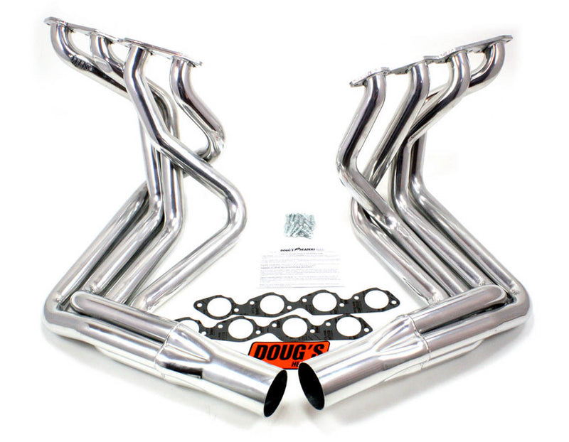 Dougs Headers BBC Side Mount Headers - Silver - 63-82 Vette