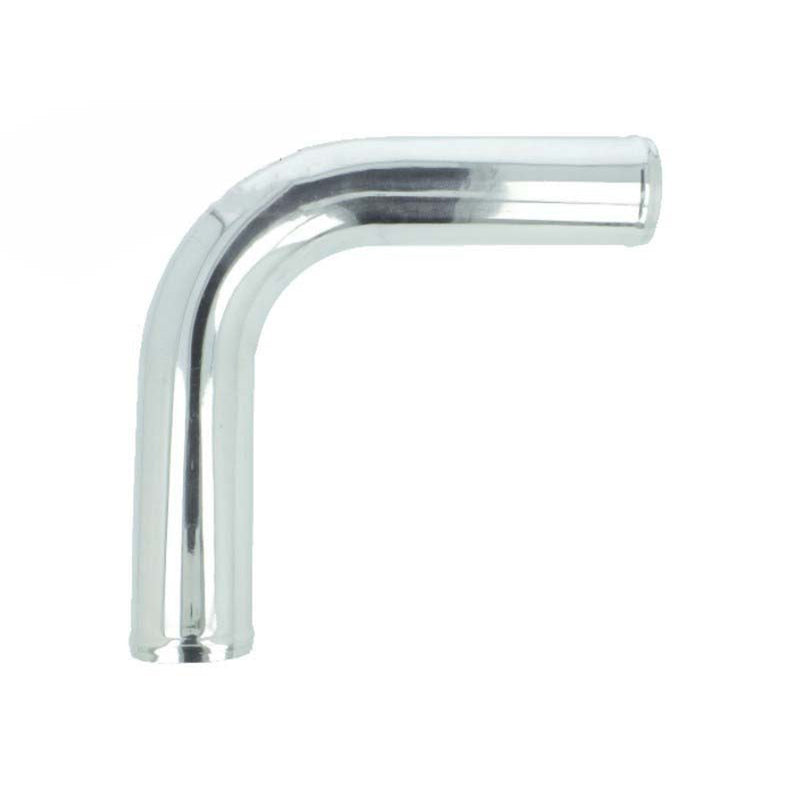 BOOST Products Aluminum Elbow 90 Degrees with 2-3/8" (60mm) OD, Mandrel Bent, Polished