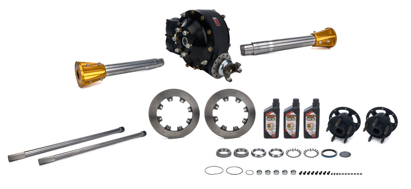 Diversified Machine EZ 4.86 Mod Rear w/GN Tubes Blt Hubs & Rotors