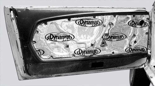 Dynamat 67-68 Mustang Door Kit Custom Cut