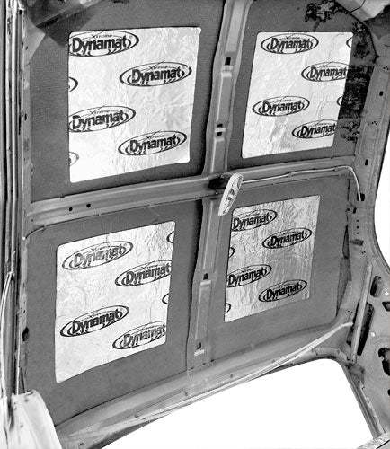 Dynamat 64-73 Mustang Roof Kit Custom Cut