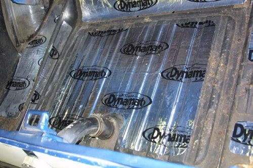 Dynamat 64-68 Mustang Trunk Kit Custom Cut