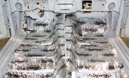 Dynamat 67-69 Camaro Floor Kit Custom Cut