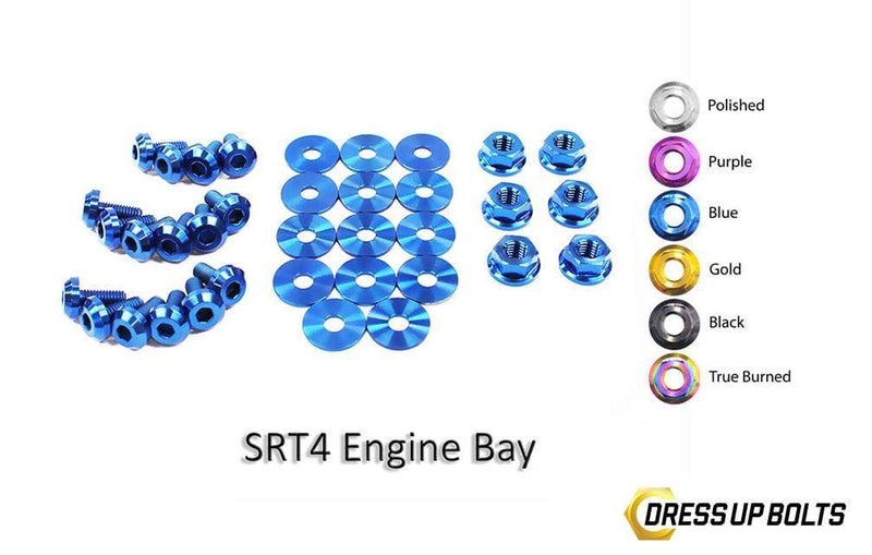 Dodge Neon SRT-4 (2003-2005) Titanium Dress Up Bolts Engine Bay Kit