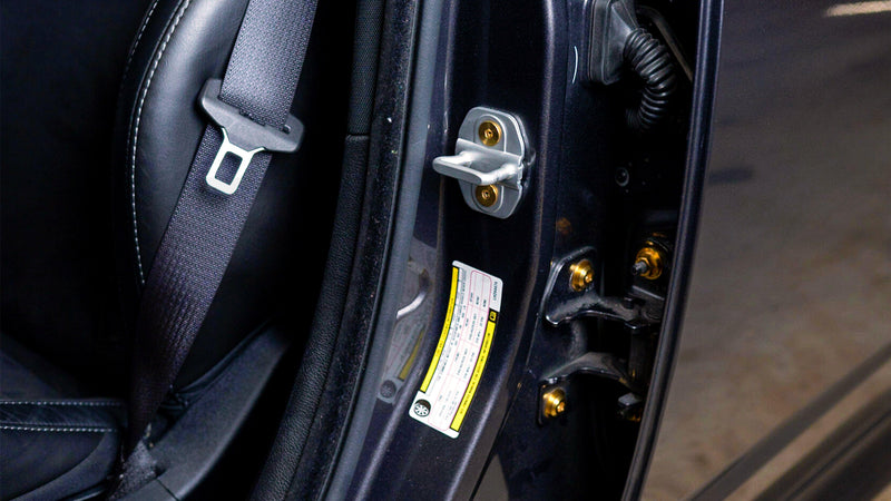 Dress Up Bolts Titanium Hardware Door Kit - Dodge Charger (2015+)