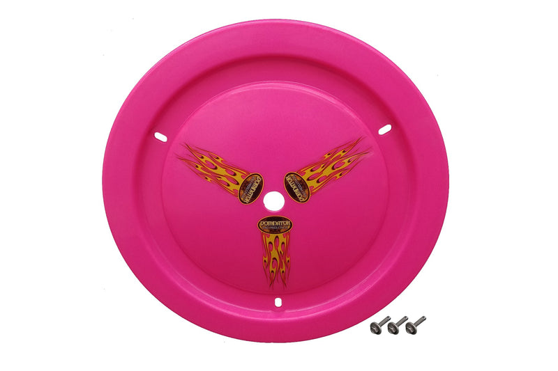 Dominator Race Products Wheel Cover Bolt-On Pink