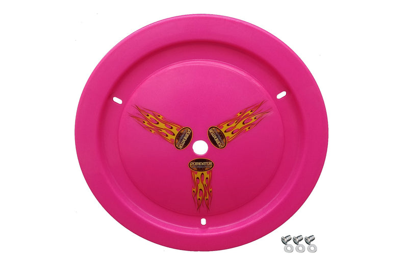 Dominator Race Products Wheel Cover Dzus-On Pink