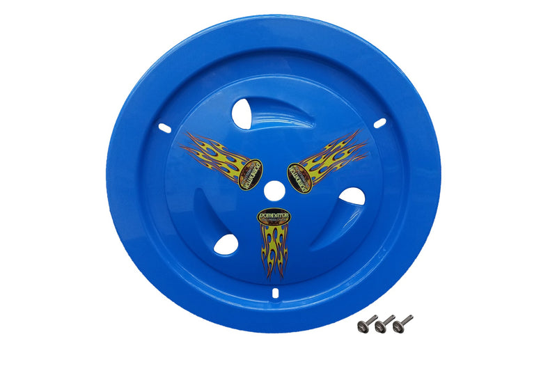 Dominator Race Products Wheel Cover Bolt-On Blue