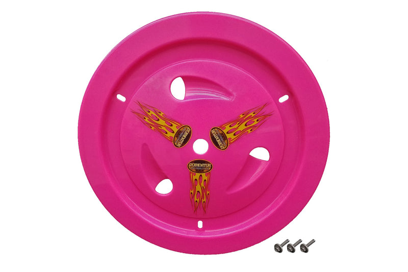 Dominator Race Products Wheel Cover Bolt-On Pink