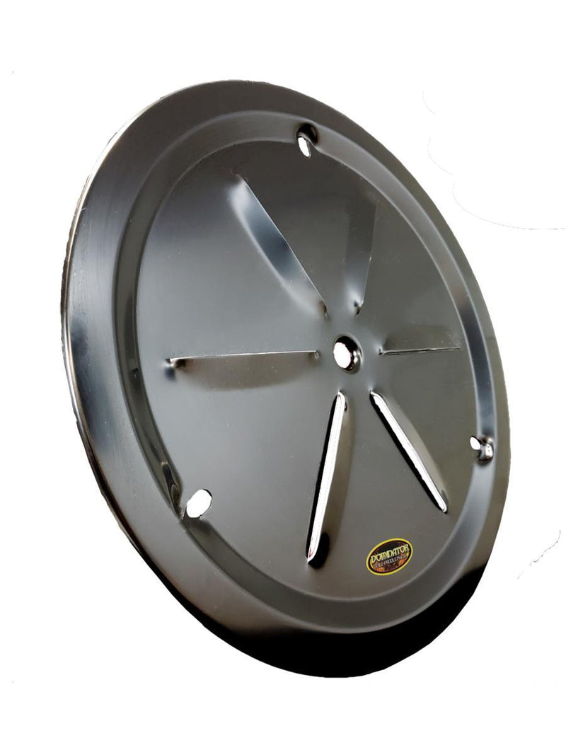 Dominator Race Products Wheel Cover Louver Vent Alum Bolt 15in Black