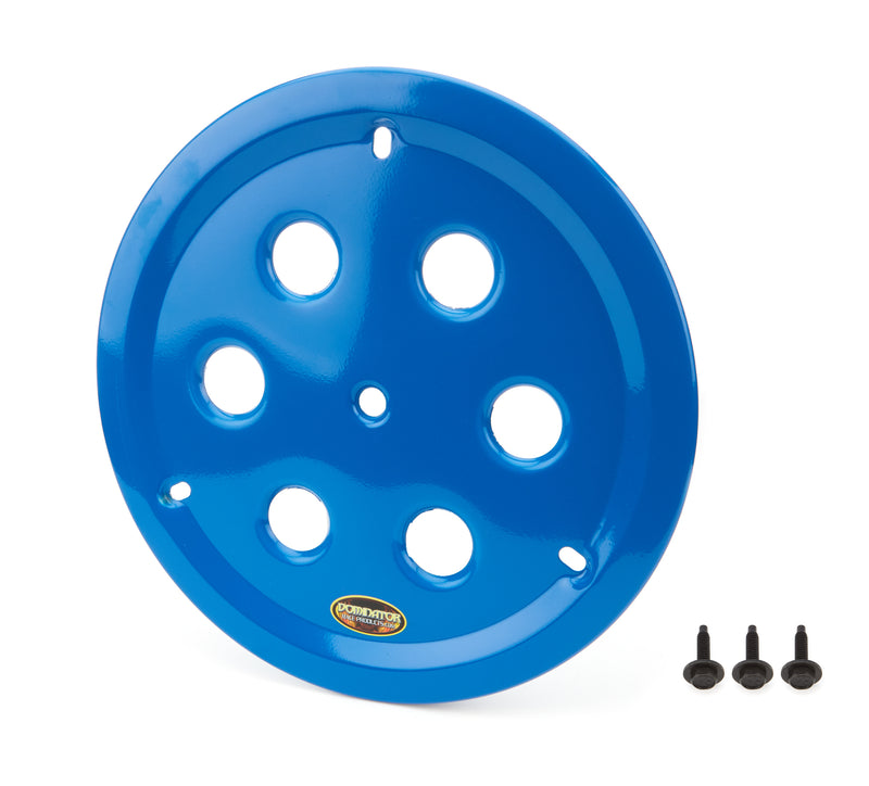 Dominator Race Products Wheel Cover Hole Vent Alum Bolt 15in Blue