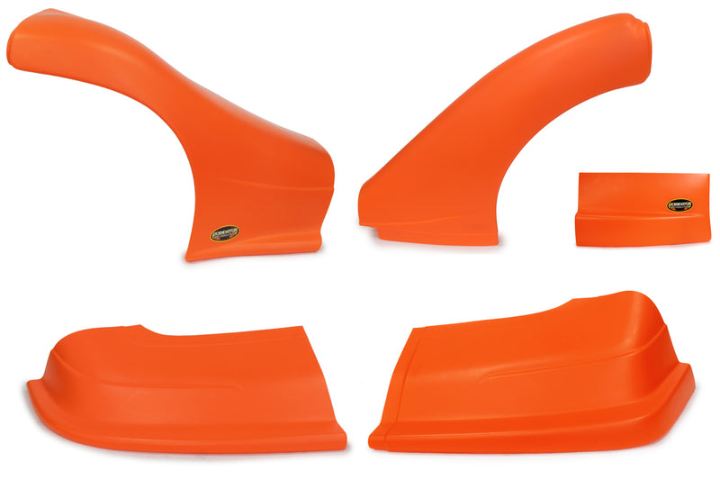 Dominator Race Products Dominator Late Model Nose Kit Flou Orange