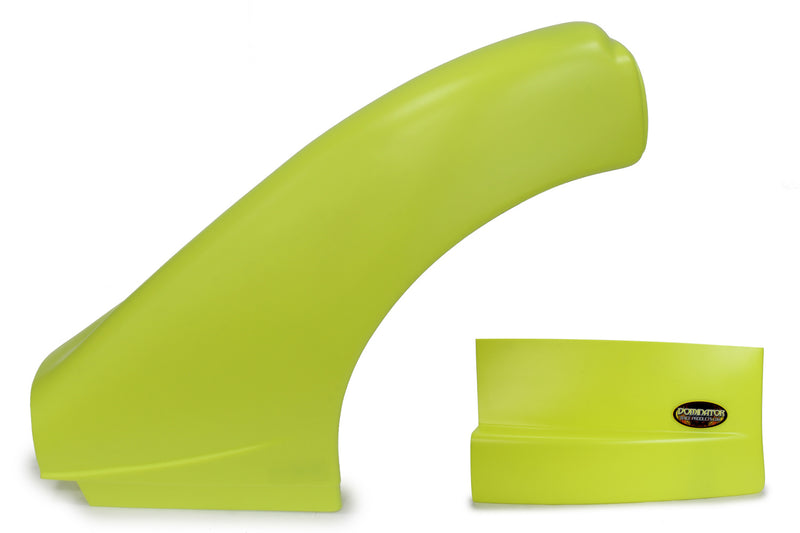 Dominator Race Products Dominator Late Model Flare Left Flou Yellow