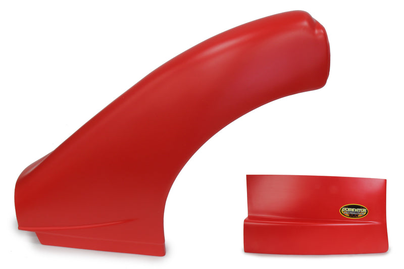 Dominator Race Products Dominator Late Model Flare Left Red