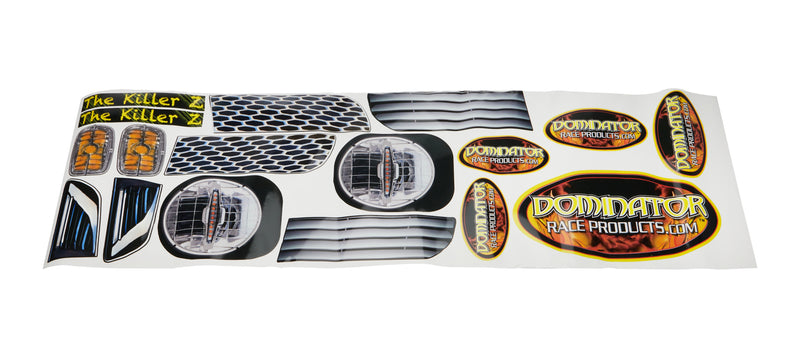 Dominator Race Products Graphics Headlight 81 Z-28 Camaro Killer Z
