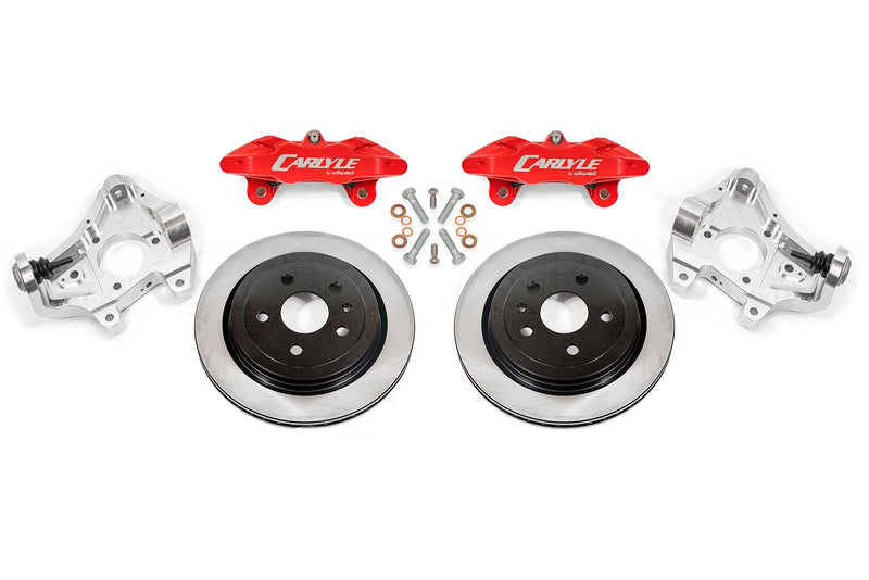 BMR 14-19 Chevrolet Corvette 17in Conversion Kit w/ Solid Rotors & Red Calipers