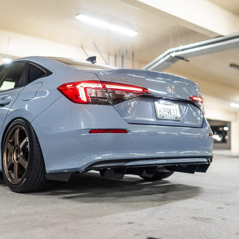 2022+ Honda Civic Sedan Rear Diffuser V1