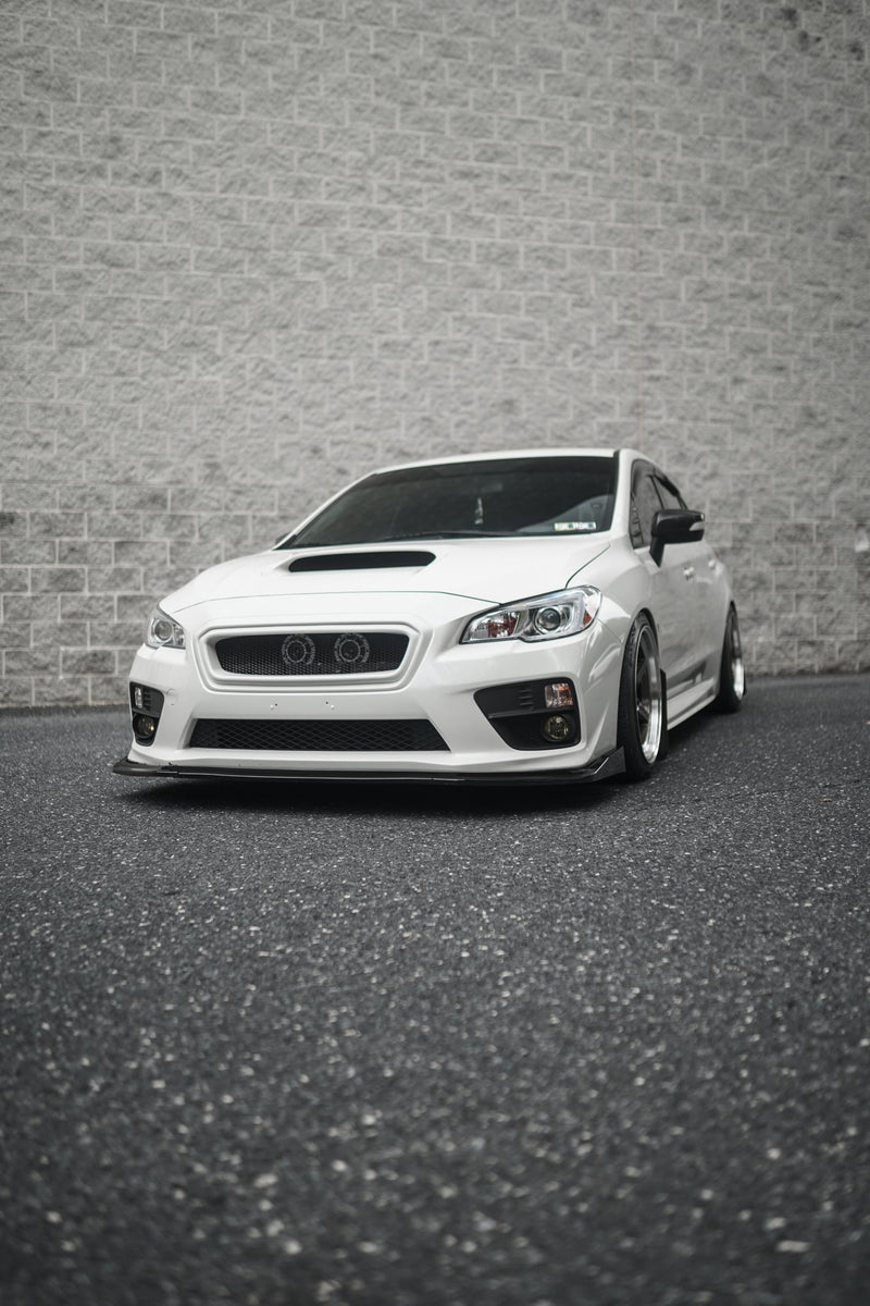 JDMuscle 15-17 WRX/STI Front Bumper Grille  | Paint Matched / Gloss Black CS Style