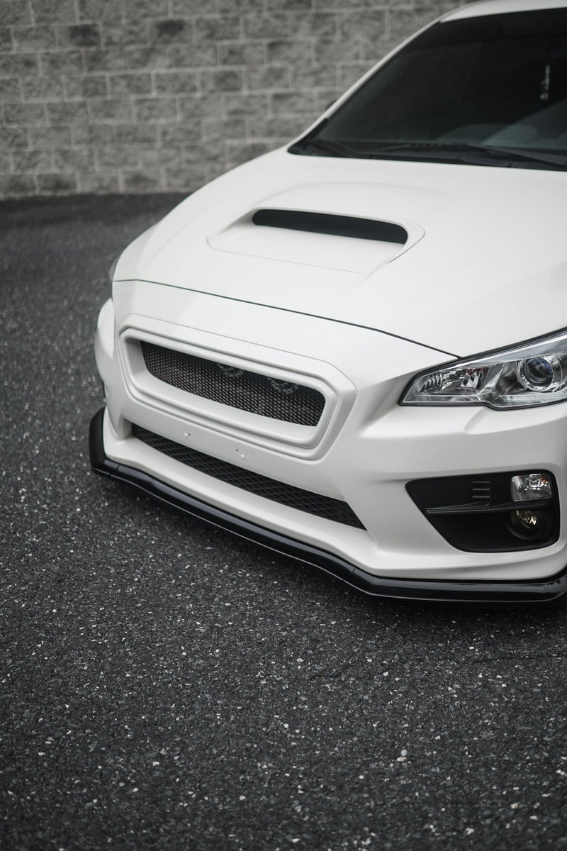 JDMuscle 15-17 WRX/STI Front Bumper Grille  | Paint Matched / Gloss Black CS Style
