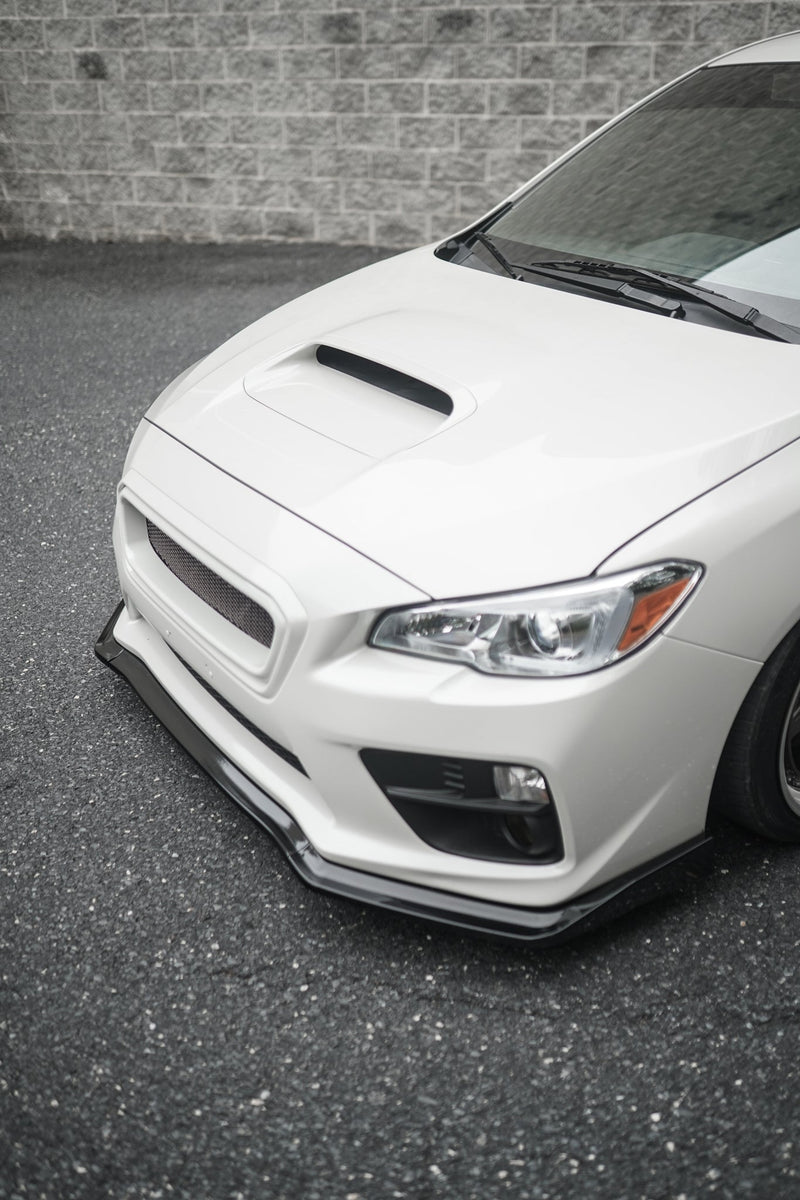 JDMuscle 15-17 WRX/STI Front Bumper Grille  | Paint Matched / Gloss Black CS Style