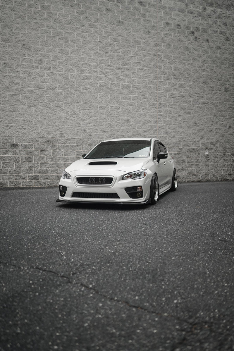 JDMuscle 15-17 WRX/STI Front Bumper Grille  | Paint Matched / Gloss Black CS Style