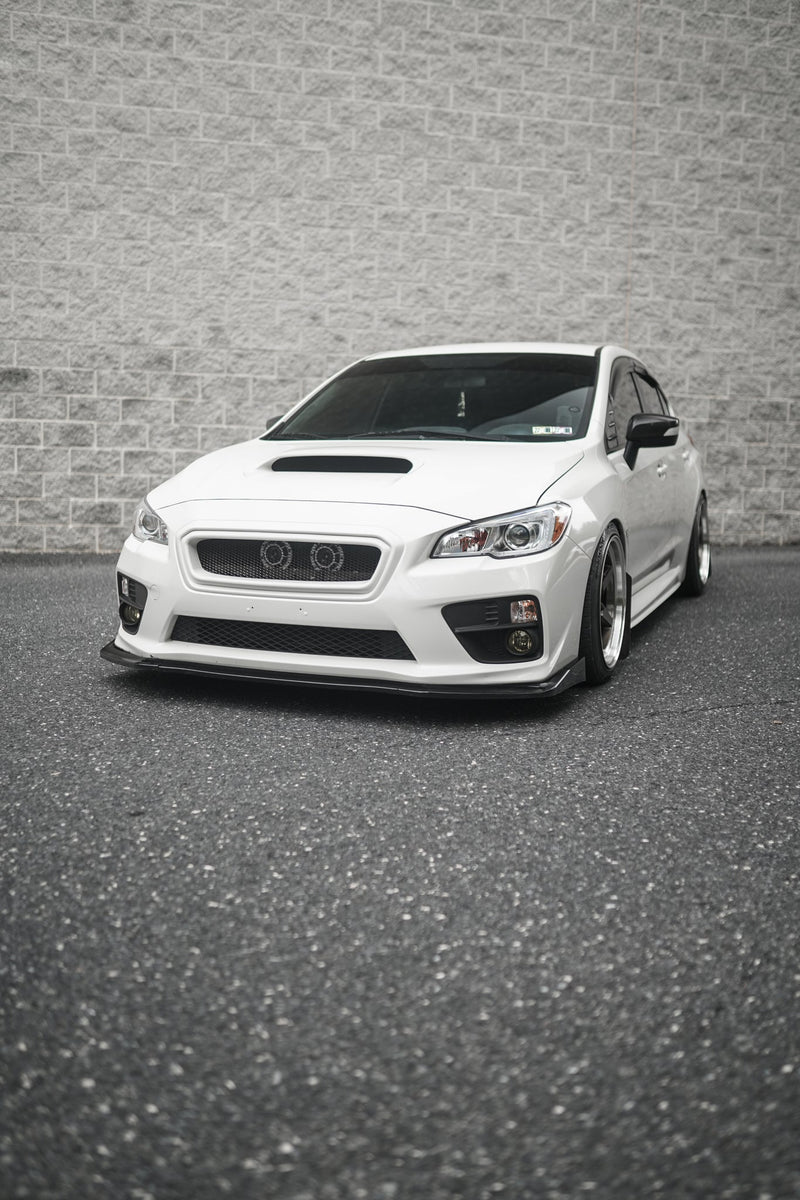 JDMuscle 15-17 WRX/STI Front Bumper Grille  | Paint Matched / Gloss Black CS Style