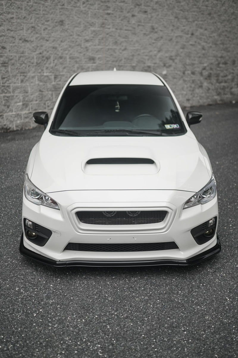 JDMuscle 15-17 WRX/STI Front Bumper Grille  | Paint Matched / Gloss Black CS Style