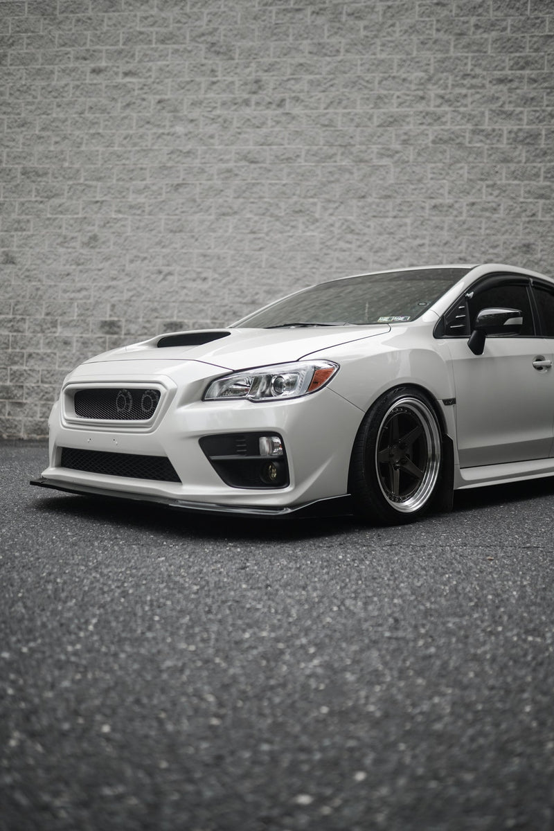 JDMuscle 15-17 WRX/STI Front Bumper Grille  | Paint Matched / Gloss Black CS Style