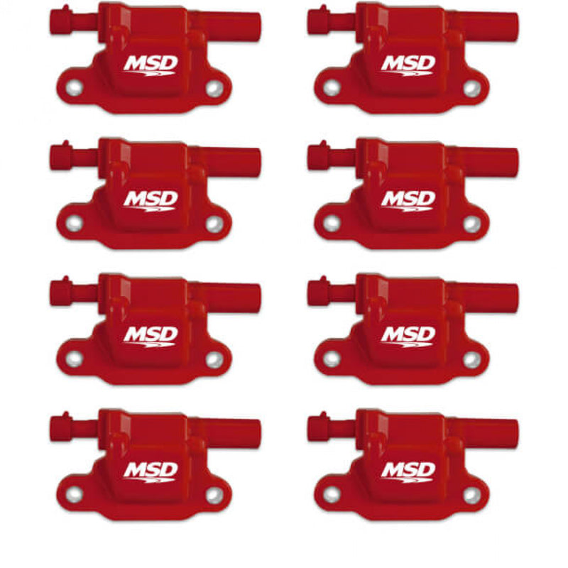MSD DIS Direct Ignition System Kit - Red