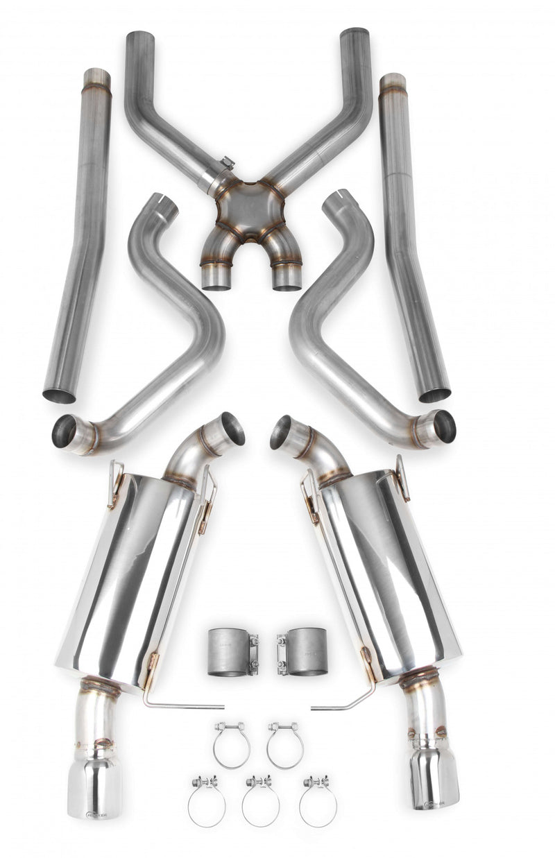 Hooker BlackHeart Header-Back Exhaust System
